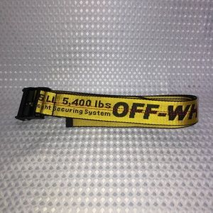 Authentic Off white belt